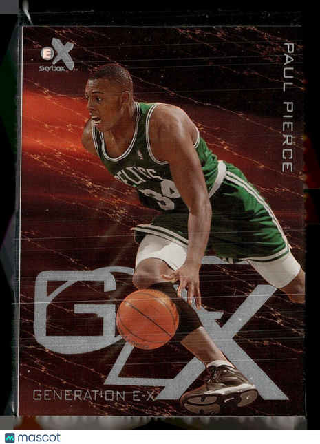 1999-00 EX GENERATION E-X PAUL PIERCE CELTICS
