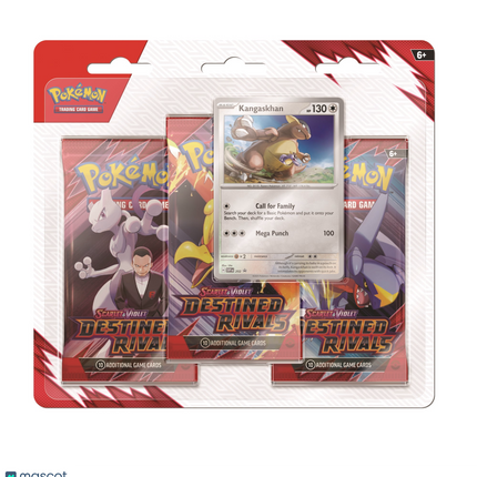 Pokemon Tcg: Scarlet & Violet-Destined Rivals Three-Pack Blister