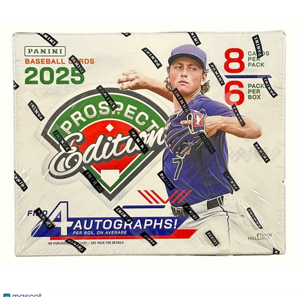 MLB 2025 Panini Prospect Edition Baseball Hobby Box