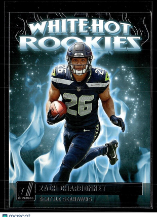 2023 DONRUSS WHITE HOT ROOKIES ZACH CHARBONNET SEAHAWKS