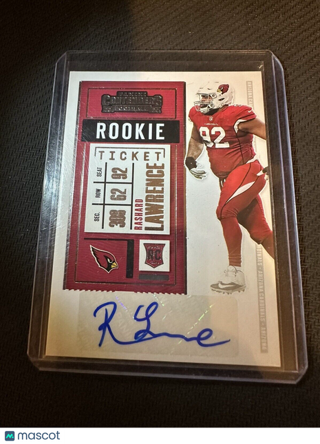 2020 Panini Contenders - Rookie Ticket #255 Rashard Lawrence (AU, RC)