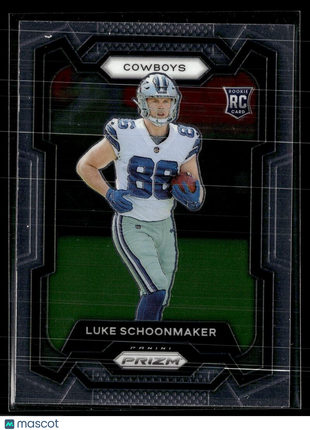 2023 PRIZM ROOKIE 325 Luke Schoonmaker - Dallas Cowboys