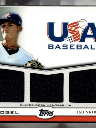 2011 TOPPS USA BASEBALL TRIPLE /240 JERSEY RELIC MATT VOGEL