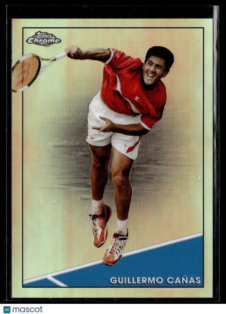 2021 TOPPS CHROME TENNIS REFRACTOR 92 Guillermo Cañas