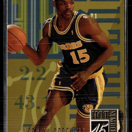 1994-95 FLAIR HOT NUMBERS LATRELL SPREWELL WARRIORS