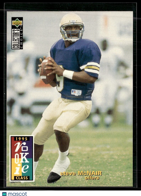 1995 UD COLLECTORS CHOICE ROOKIE STEVE MCNAIR TITANS