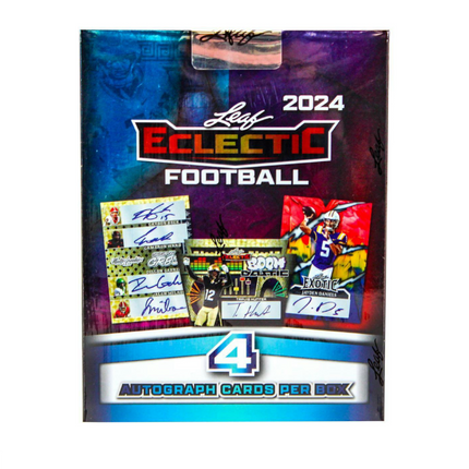 NFL 2024 Leaf Eclectic Football Hobby Box