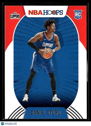 2020-21 NBA HOOPS ROOKIE DANIEL OTURU CLIPPERS