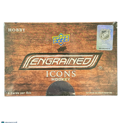 NHL 2024-25 Upper Deck Engrained Icons Hockey Hobby Box