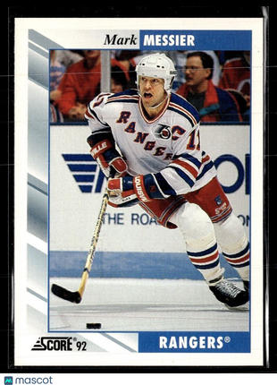 1992-93 SCORE MARK MESSIER RANGERS