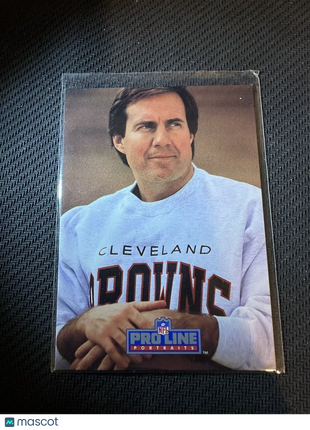 1991 Pro Line Portraits - #115 Bill Belichick (RC)