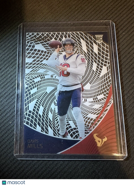 2021 Panini Chronicles Clear Vision Rookies #26 Davis Mills  RC Rookie Texans