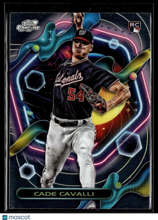 2023 TOPPS COSMIC CHROME 199 Cade Cavalli - Washington Nationals RC