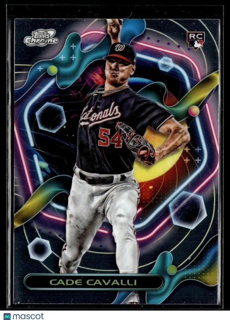 2023 TOPPS COSMIC CHROME 199 Cade Cavalli - Washington Nationals RC