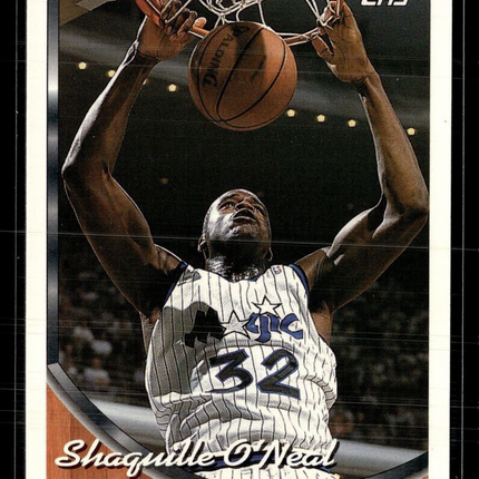 1993-94 TOPPS SHAQUILLE O'NEAL MAGIC