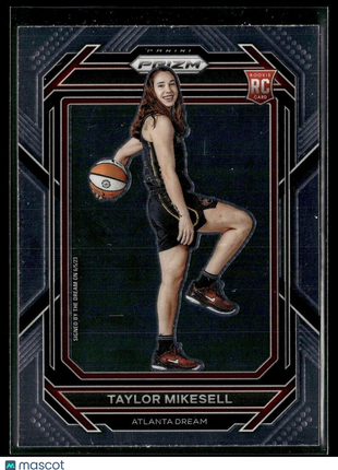 2023 PRIZM WNBA ROOKIE 145 Taylor Mikesell - Atlanta Dream