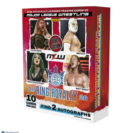MLW 2026 Panini Ring Royalty Major League Wrestling Hobby Box