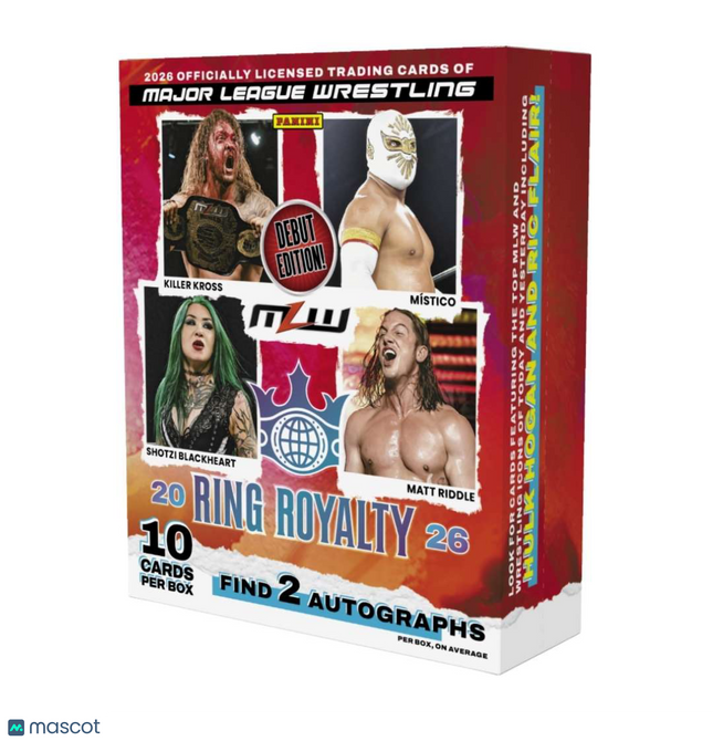 MLW 2026 Panini Ring Royalty Major League Wrestling Hobby Box
