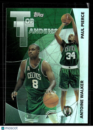 2002-03 TOPPS TOP TANDEMS ANTOINE WALKER CELTICS