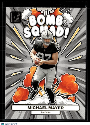 2023 DONRUSS BOMB SQUAD! MICHAEL MAYER RAIDERS