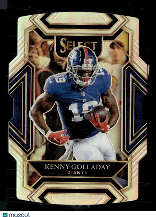 2021 SELECT HOLO SILVER DIE CUT CLUB LEVEL KENNY GOLLADAY GIANTS