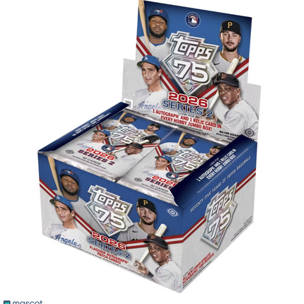 MLB 2026 Topps Series 2 Baseball Hobby Jumbo Box