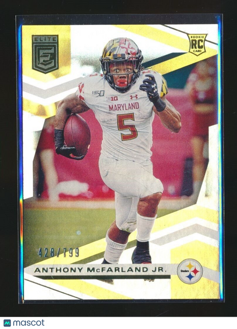 2020 ELITE ROOKIE /799 ANTHONY MCFARLAND JR STEELERS