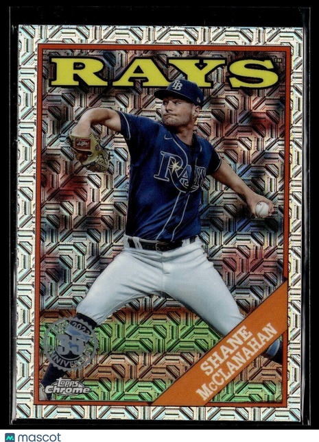 2023 TOPPS CHROME SILVER PACK SHANE MCLANAHAN RAYS