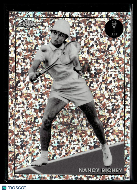 2021 TOPPS CHROME TENNIS BLACK WHITE MINI DIAMONDS 59 Nancy Richey
