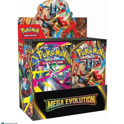 Pokémon TCG: Mega Evolution Booster Display Box - 36 Packs