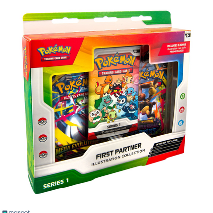 Pokemon Trading Card Game: First Partner Illustration Collection - Series 1
