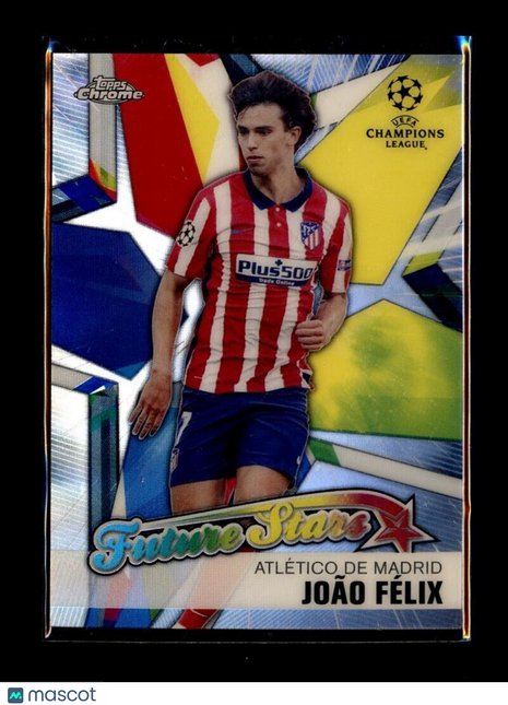 2020-21 TOPPS CHROME FUTURE STARS REFRACTOR JOAO FELIX ATLETICO DE MADRID