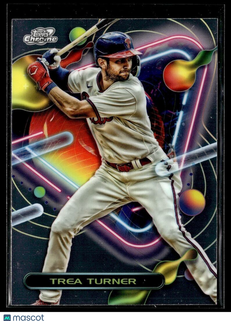 2023 TOPPS COSMIC CHROME 167 Trea Turner - Philadelphia Phillies