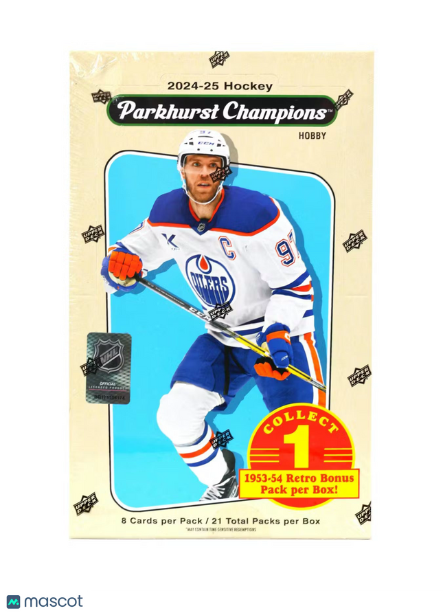 NHL 2024-25 Upper Deck Hockey - Parkhurst Champions - Hobby Box