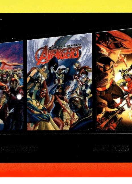 2022 FLEER ULTRA MARVEL AVENGERS ARTIST'S SPOTLIGHT ALEX ROSS