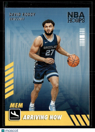 2022-23 NBA HOOPS ARRIVING NOW 23 David Roddy - Memphis Grizzlies