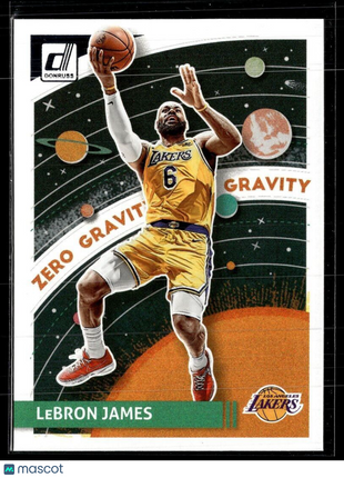 2023-24 DONRUSS ZERO GRAVITY LEBRON JAMES LAKERS