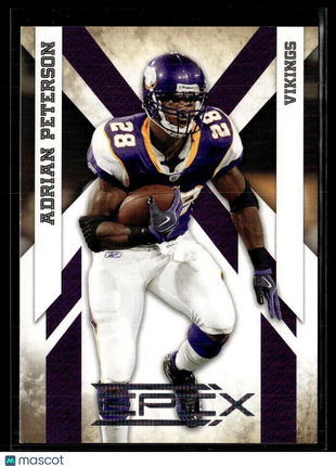 2010 EPIX HOLOKOTE /250 ADRIAN PETERSON VIKINGS