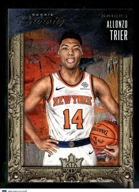 2018-19 COURT KINGS ROOKIE PORTRAITS /199 ALLONZO TRIER KNICKS