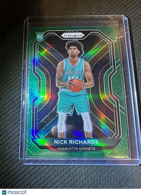 2020-21 Prizm Nick Richards RC Green Hornets