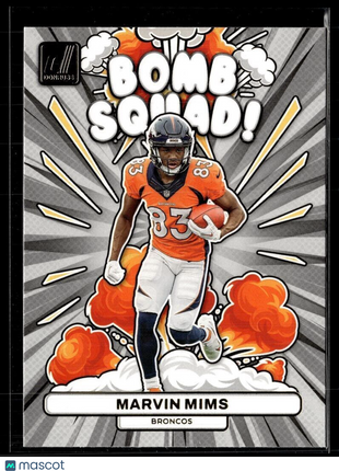 2023 DONRUSS BOMB SQUAD! MARVIN MIMS BRONCOS