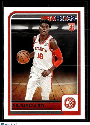 2023-24 NBA HOOPS ROOKIE 233 Mouhamed Gueye - Atlanta Hawks