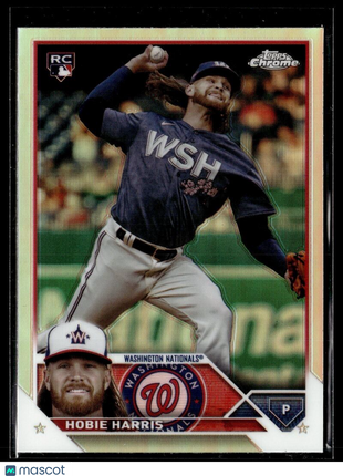 2023 TOPPS CHROME UPDATE REFRACTOR USC30 Hobie Harris - Washington Nationals RC