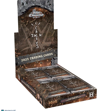 WWE 2025 Topps Chrome WWE Cactus Jack Hobby Box