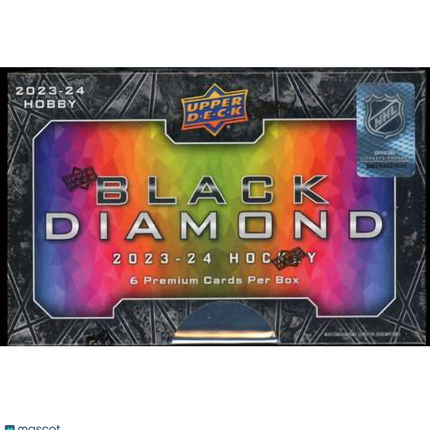 NHL 2023-24 Upper Deck Black Diamond Hockey Hobby Box