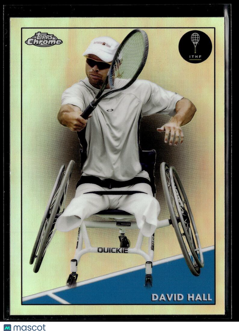 2021 TOPPS CHROME TENNIS REFRACTOR 27 David Hall