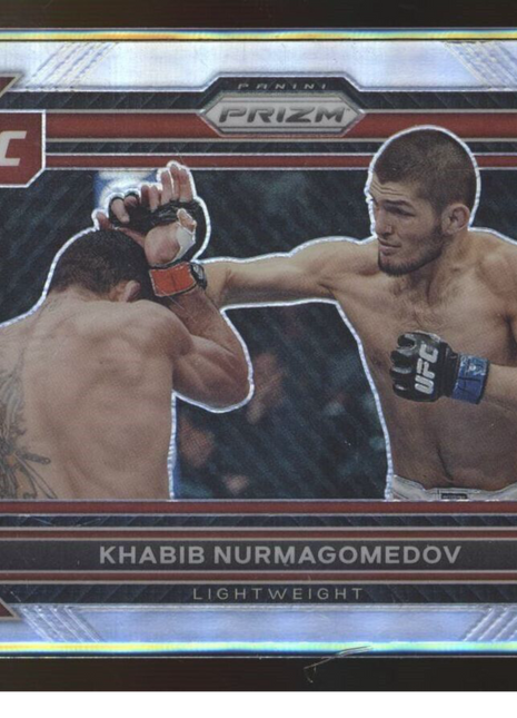 2023 PRIZM UFC SILVER KHABIB NURMAGOMEDOV