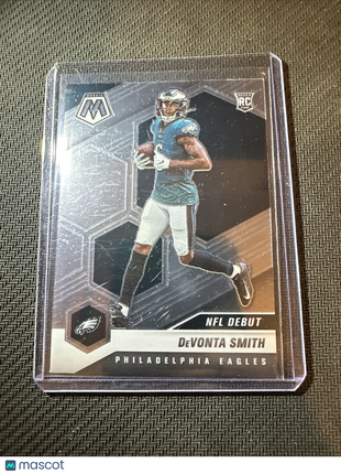 Devonta Smith 2021 Mosaic NFL Debut Rookie Card #246 Philadelphia Eagles