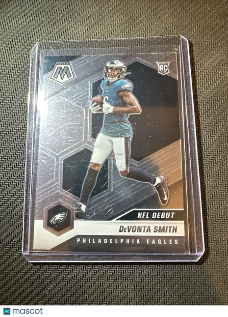 Devonta Smith 2021 Mosaic NFL Debut Rookie Card #246 Philadelphia Eagles