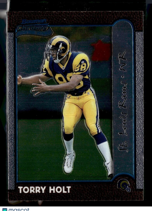 1999 BOWMAN CHROME ROOKIE TORRY HOLT RAMS